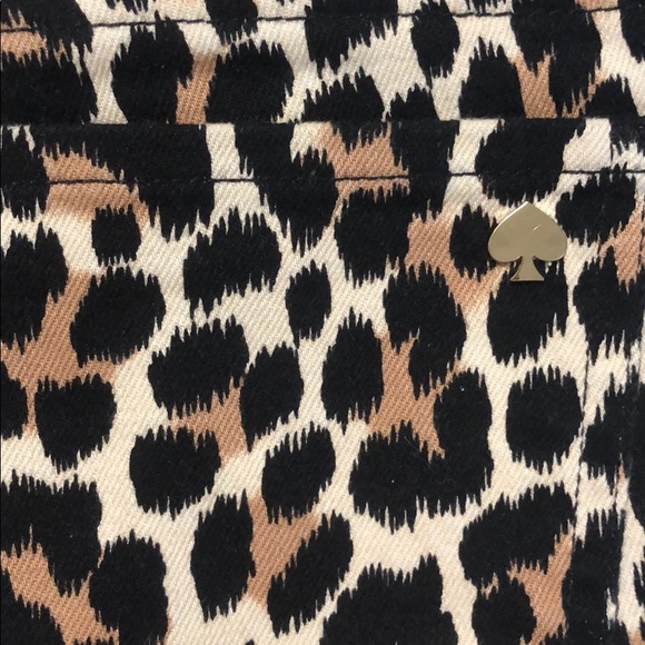 Kate Spade Brooke Street Cheetah Denim - Picture 2 of 4